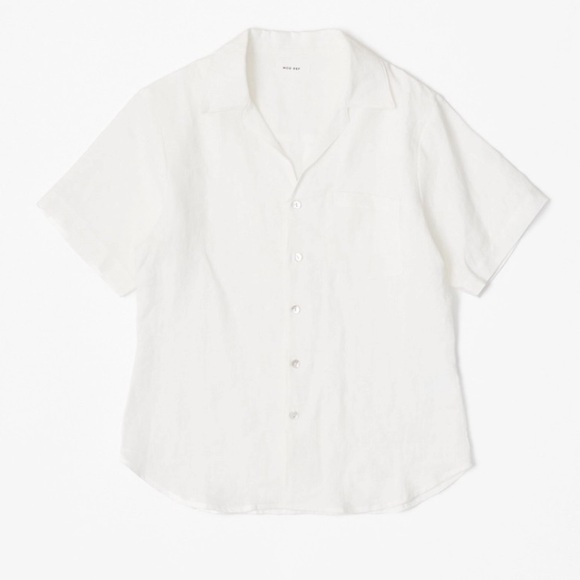 Mod Ref Stella Linen Top - Picture 3 of 5